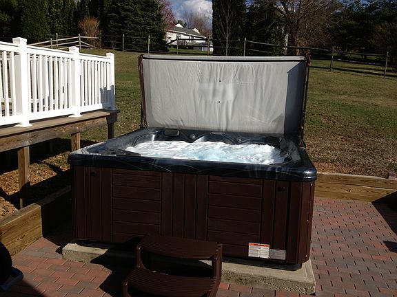 Relax in your hot tub