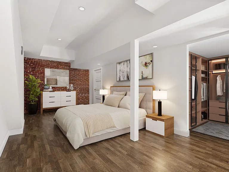 4th floor Master Bedroom Suite!