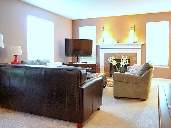 Features natural fireplace