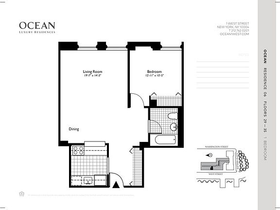 2nd image of 1 West St APT 3306