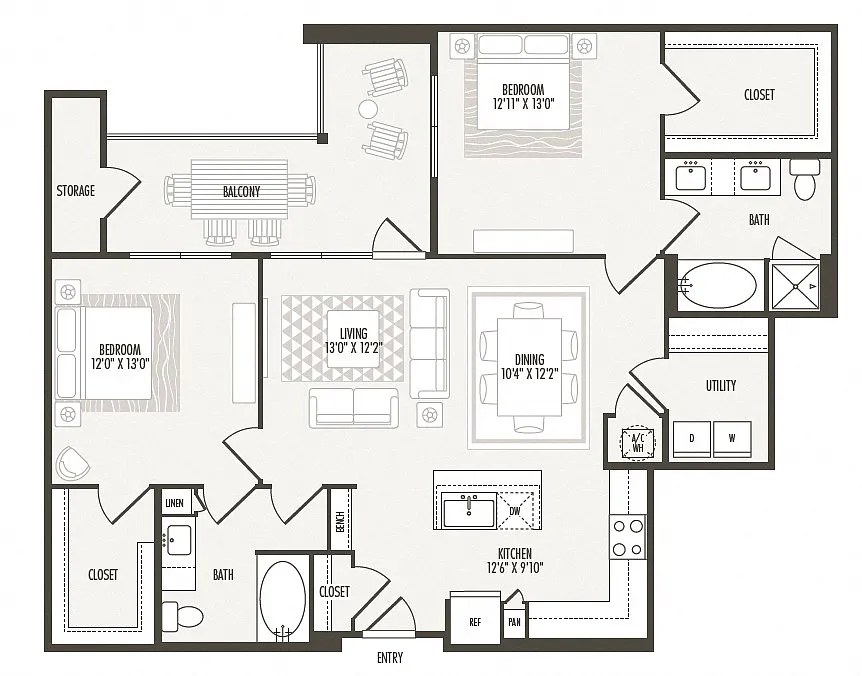 Floor plan B4