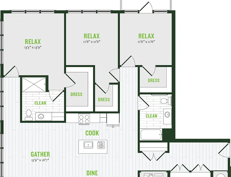 C2B Floorplan Diagram
