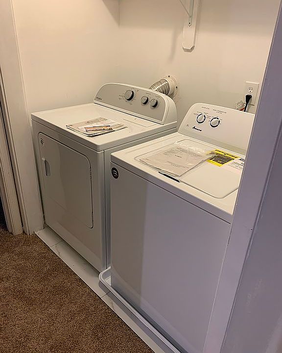 New washer &dryer