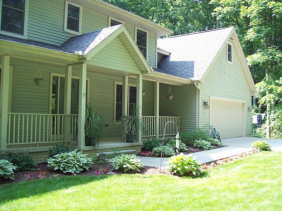 Front Porch & Garage