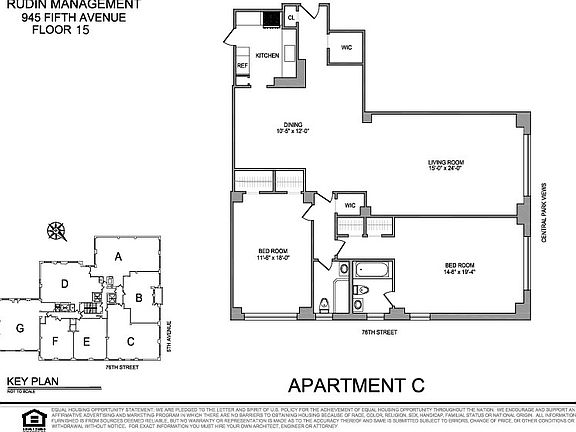 2nd image of 945 5th Ave APT 15C
