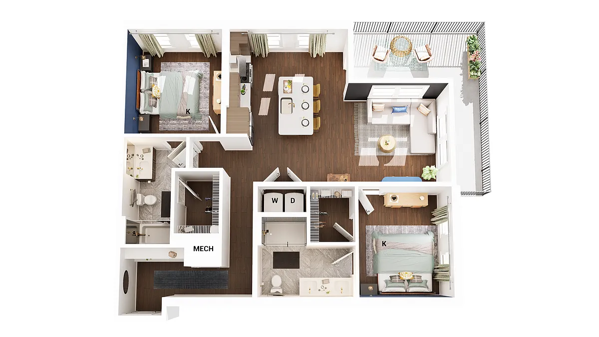 Floor plan B2