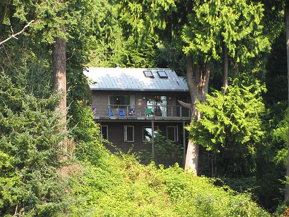 View of house from beach