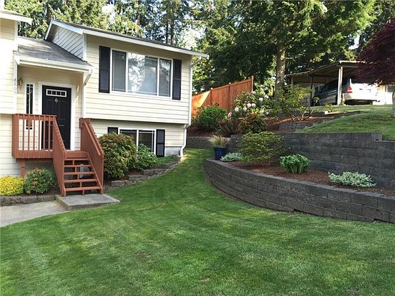 Front yard landscape.
