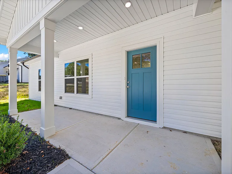 Covered front porch