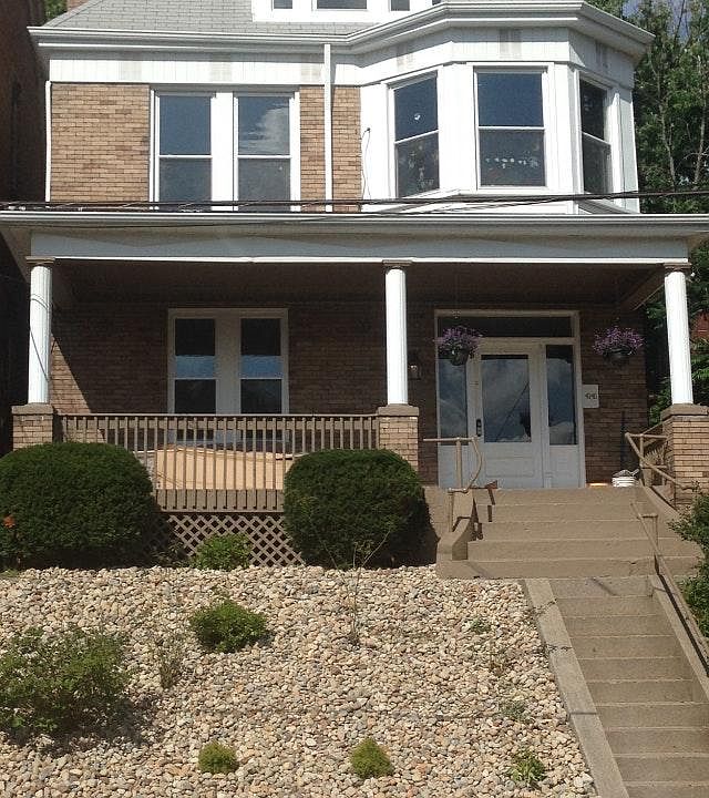 Newly terraced front.
