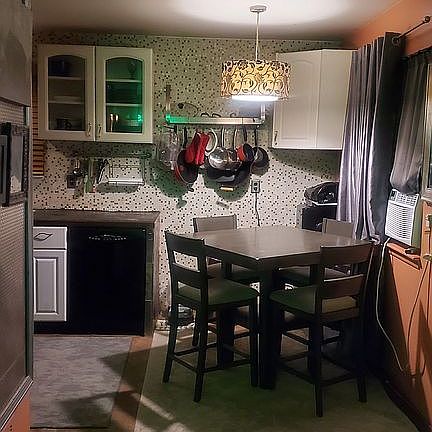 Small dining area