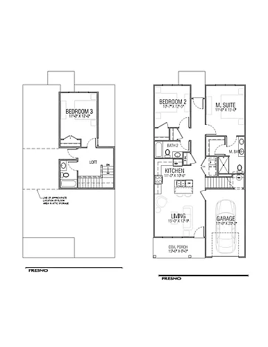 Floor plan Fresno