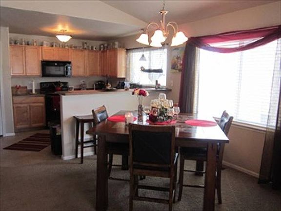 Dining room and Kitchen
