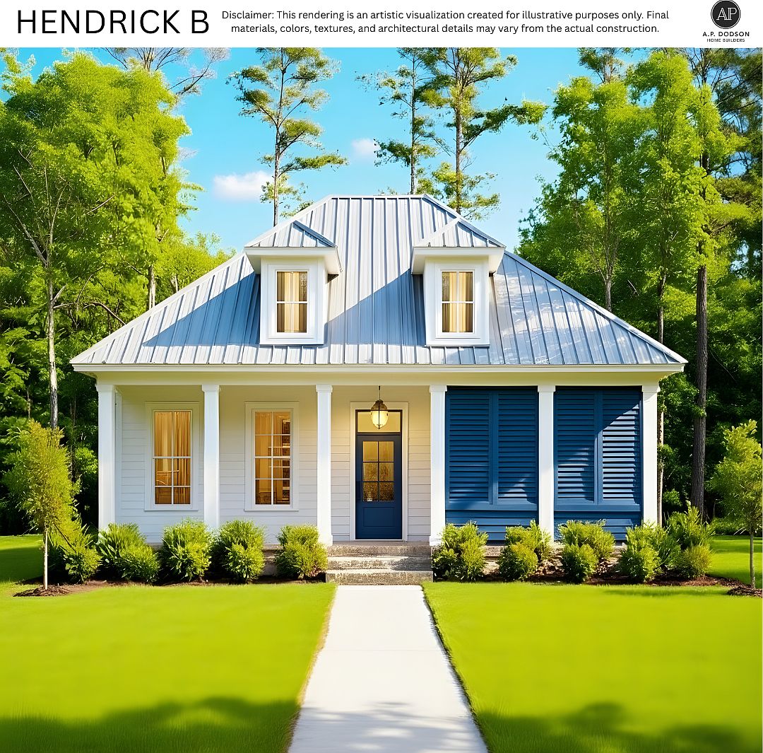 Hendrick B Plan, Savannah Square — The Bluffs on Thompson Creek