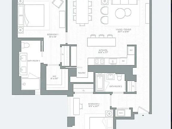 2nd image of 150 W 82nd St #5H
