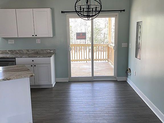 Looking towards back door