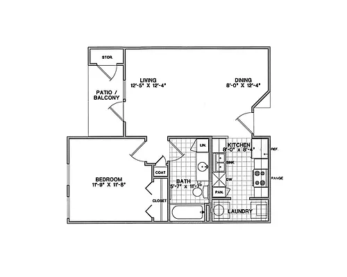 Floor plan DaVinci