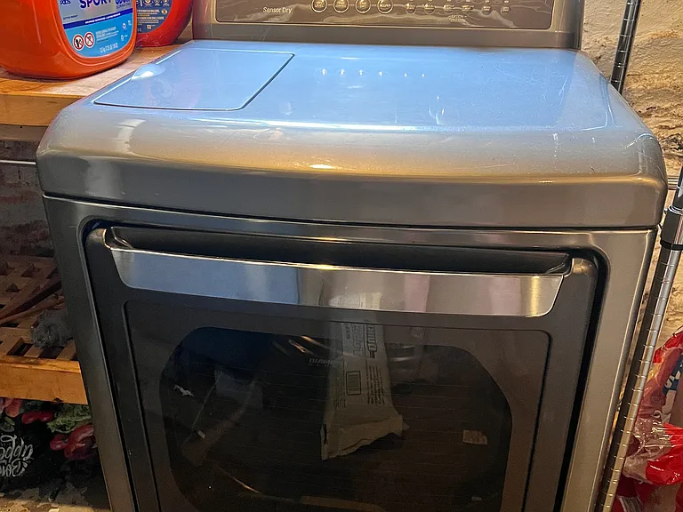 Laundry in private basement