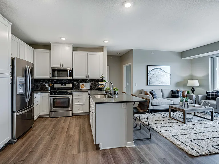 This Princeton floor plan features the premium white penthouse finish package.