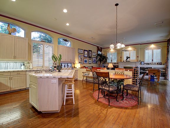 Kitchen Open to Family Room