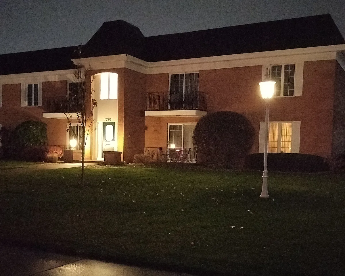 Unit A1patio is on the lower left hand side of main entry door. - 1708 Camellia Dr #A1