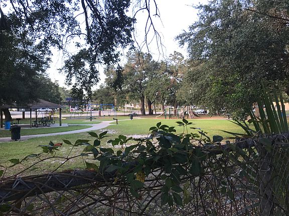 Park view from side fence