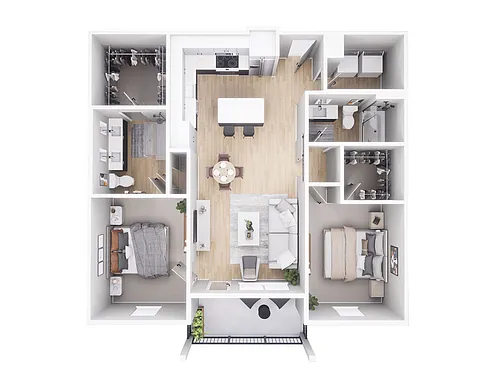 Floor plan B2