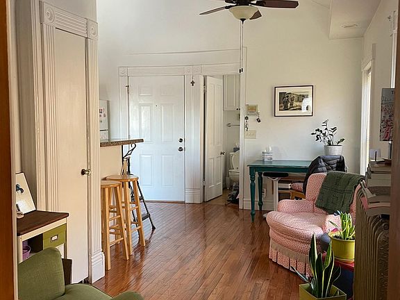 From Bedroom toward bathroom and front entry
