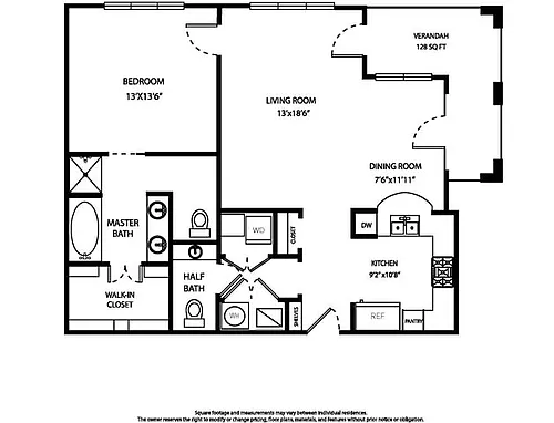 Floor plan Aracena