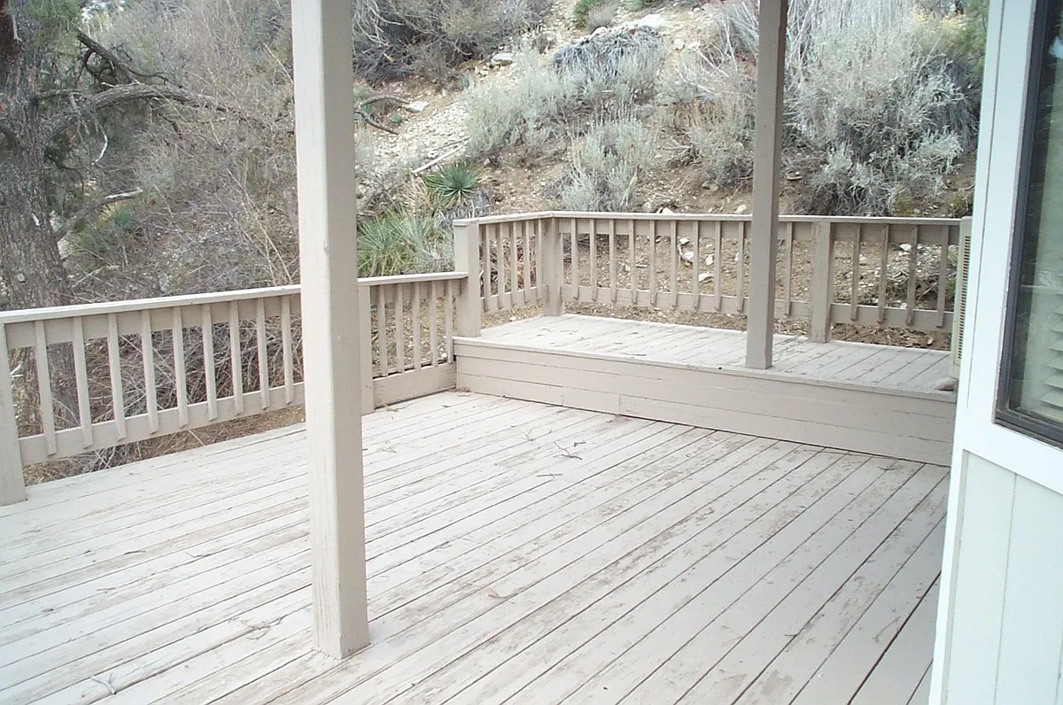 covered deck - 3457 Los Padres Dr