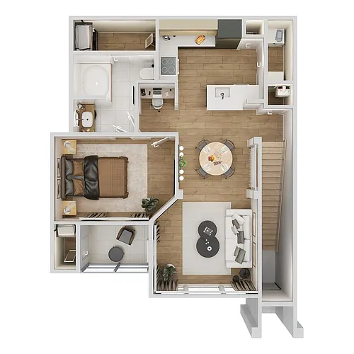 Floor plan The Charlotte Upper