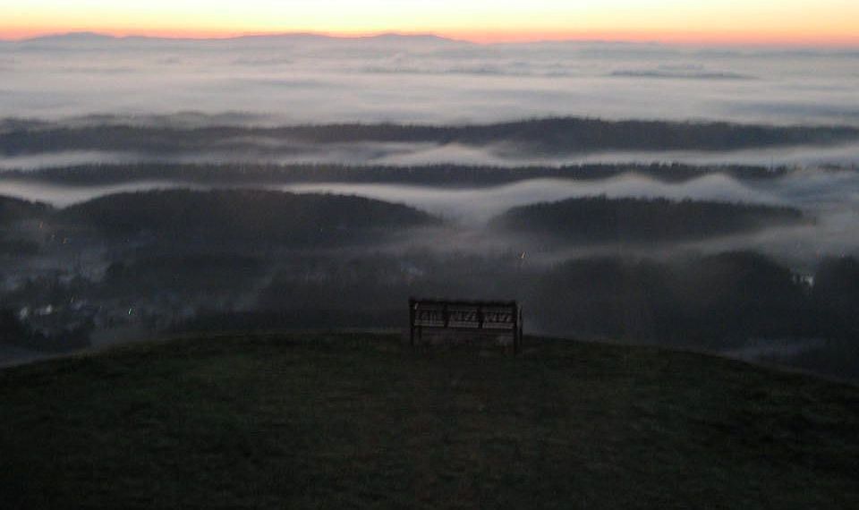 Sunrise from our back door