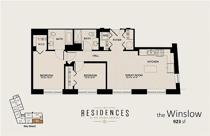 Floor plan The Winslow