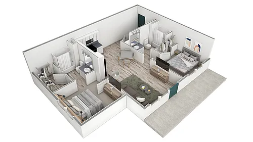 Floor plan 2-2PHC