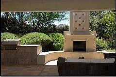 Outside Fireplace