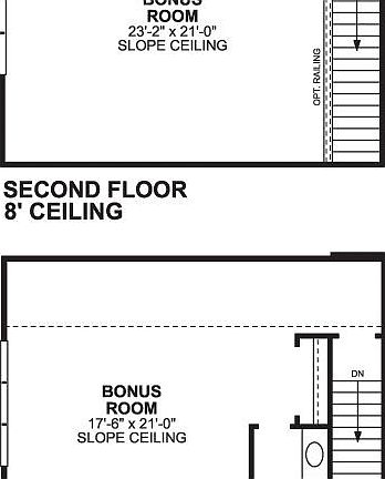 Durham Second Floor Options
