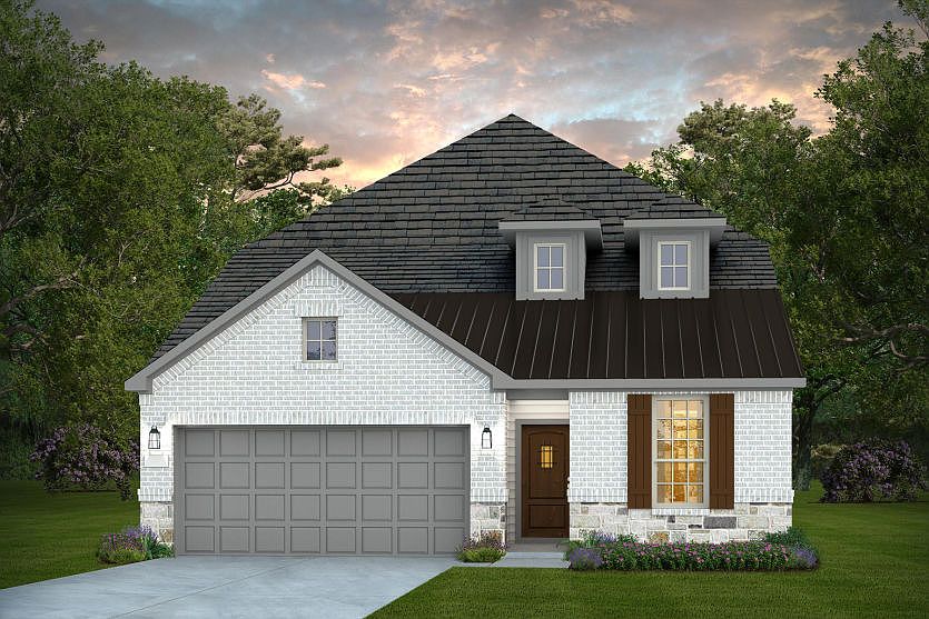 Home Exterior D in Blanco