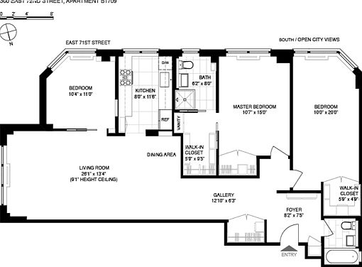 1st image of 360 E 72nd St APT B1709