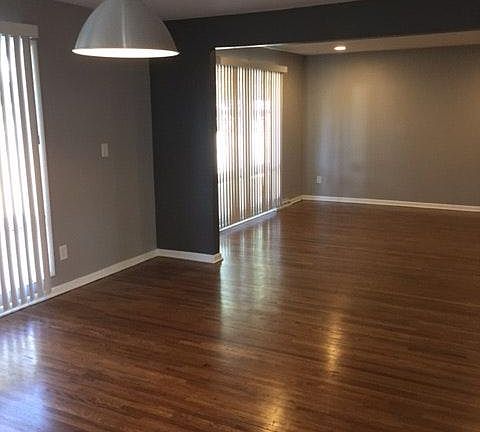 Refinished hardwood floors