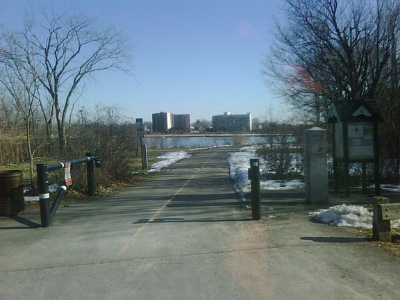 Entrance To Pope John Paul Park