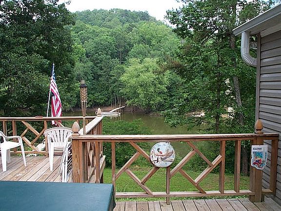 Large Deck overlooking water