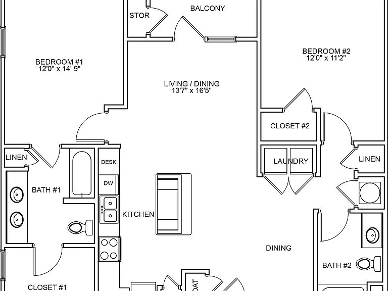 Capital Place II floor plan Capital Place at Southwood