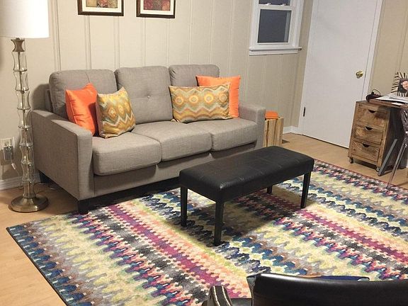 Master used as a second living space instead of bedroom - picture from previous tenant.