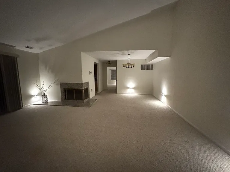 Automatic night lighting included with property