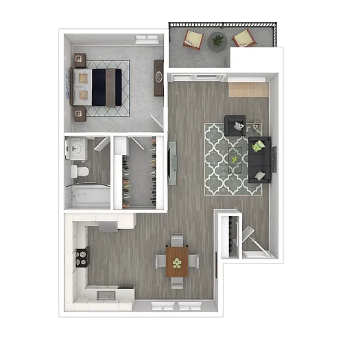 Floor plan A1 Upgrade