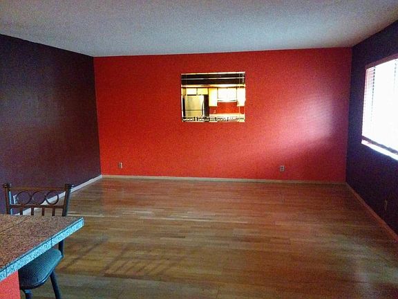 living room with real oak floors