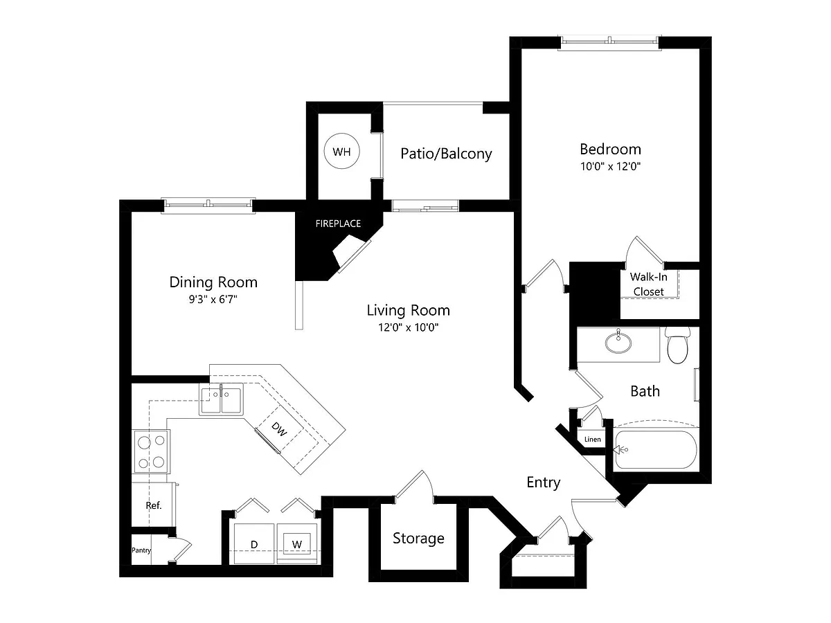 Floor plan Pine Hurst