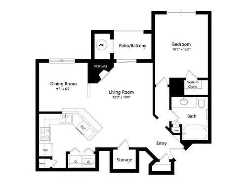 Floor plan Pine Hurst Premium