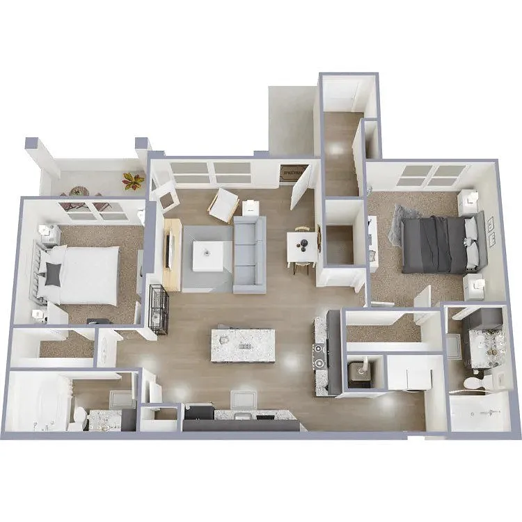 Floor plan B1