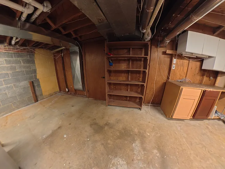 Mechanical room and storage